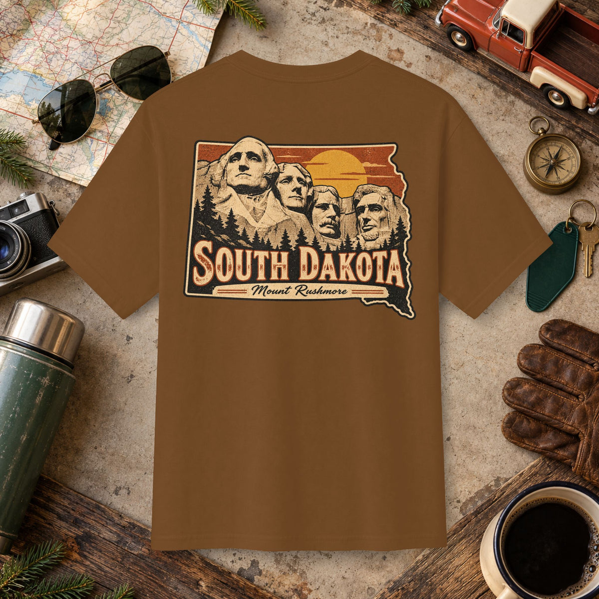 South Dakota State Vintage Tee