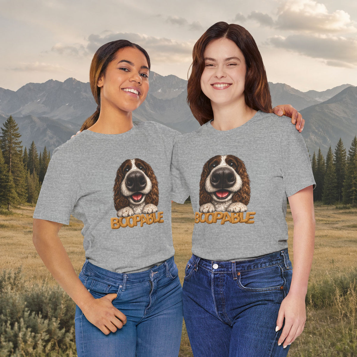Boopable Springer Spaniel T-Shirt
