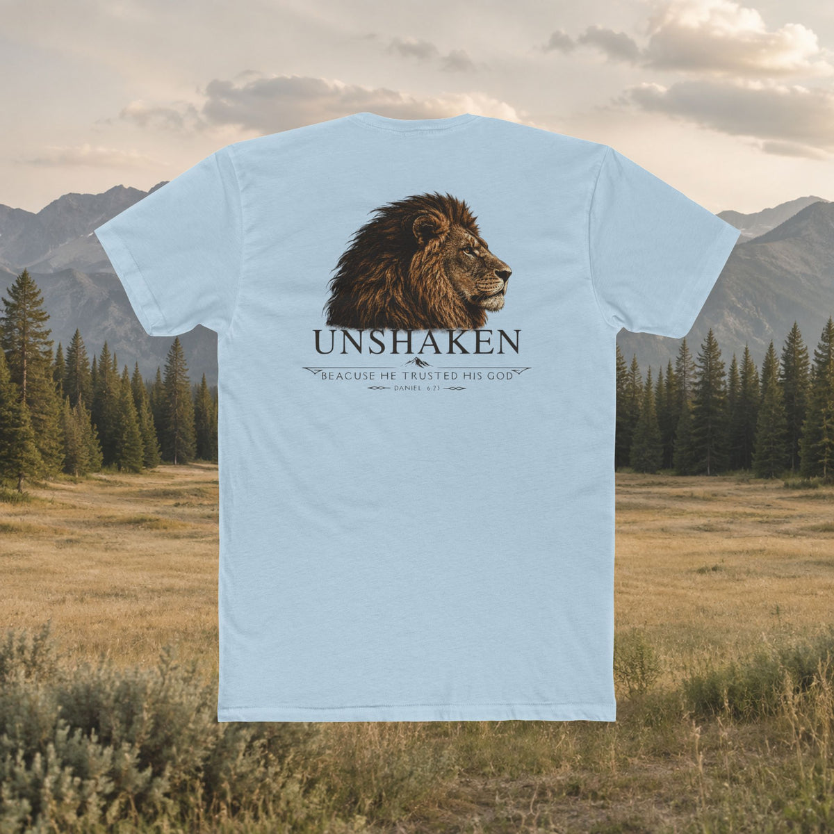 UNSHAKEN - Daniel 6:23 T-Shirt
