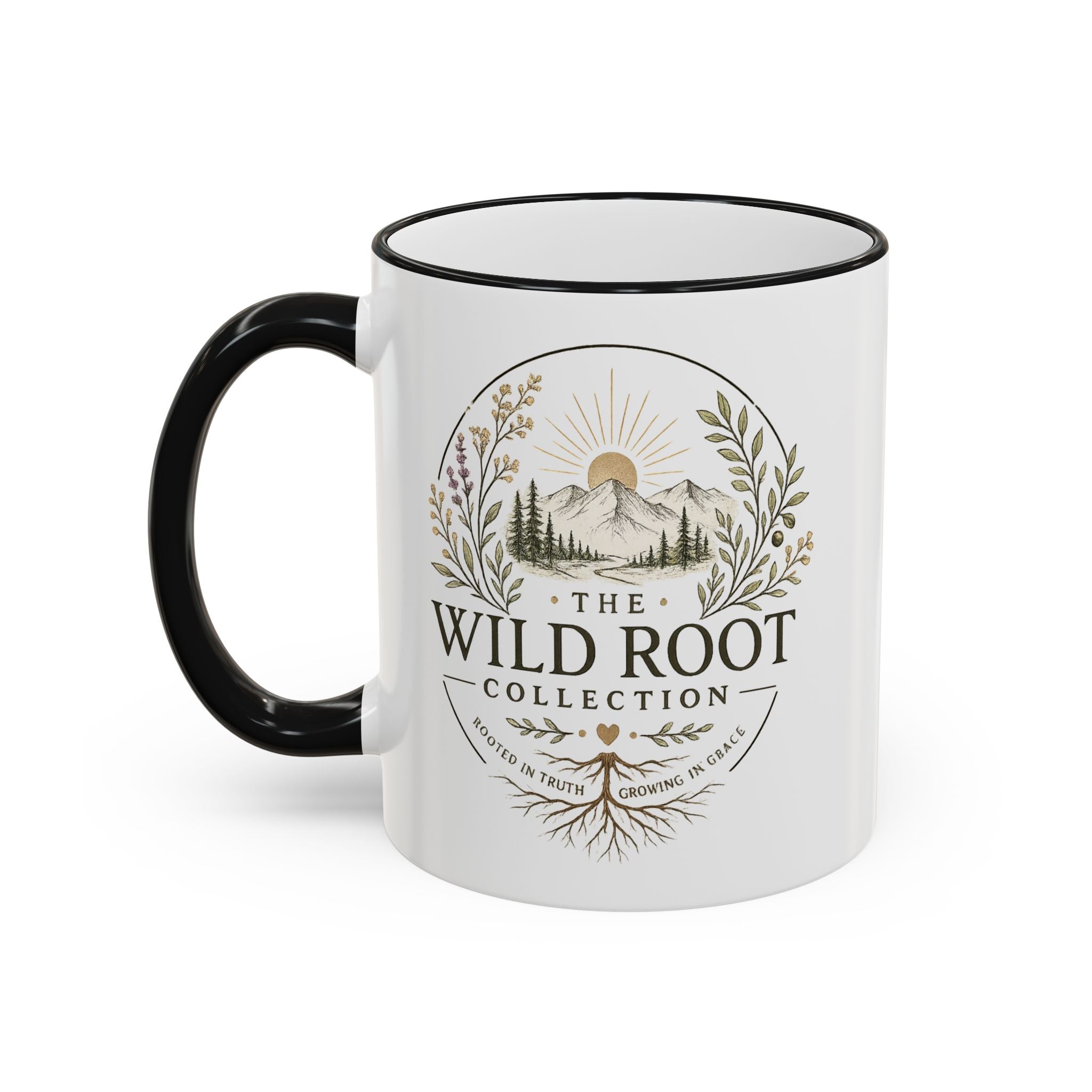 Accent Rim & Handle Mug (11oz, 15oz)