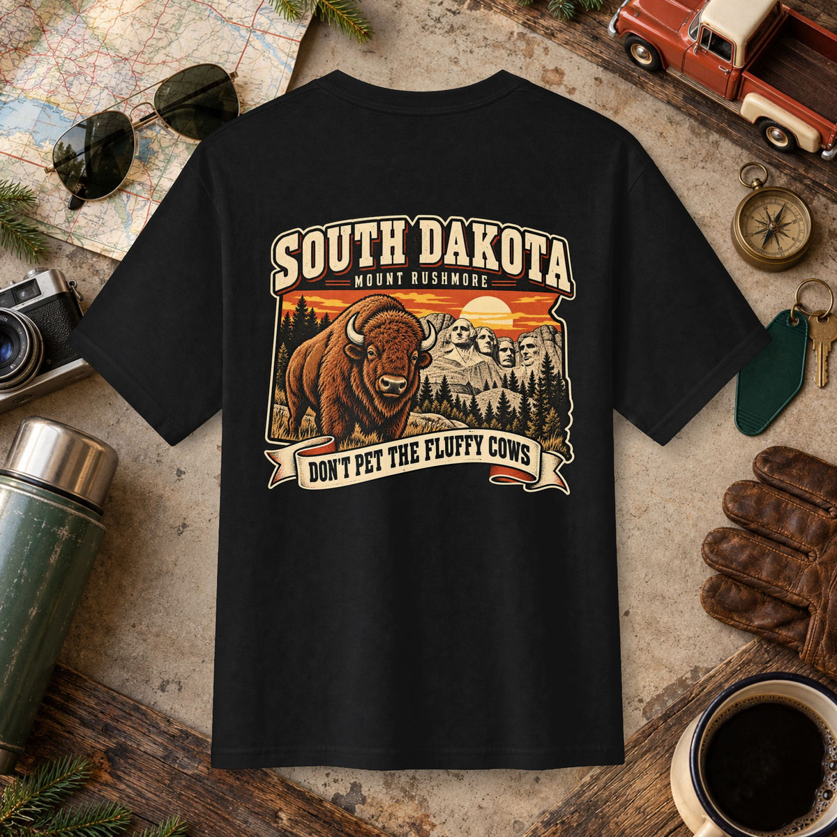South Dakota Vintage T-Shirt