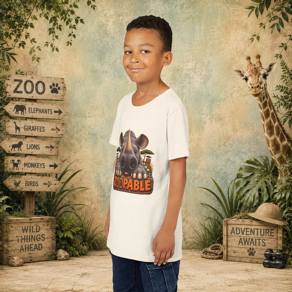 Rhinoceros Zoopable Youth Tee