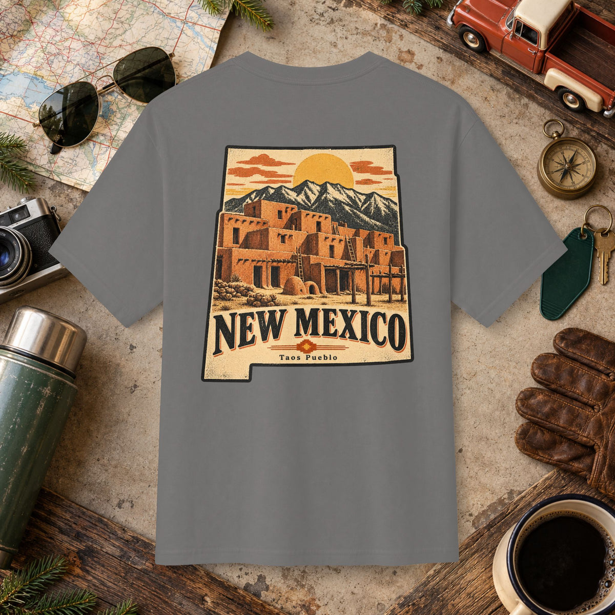 New Mexico State Vintage Tee