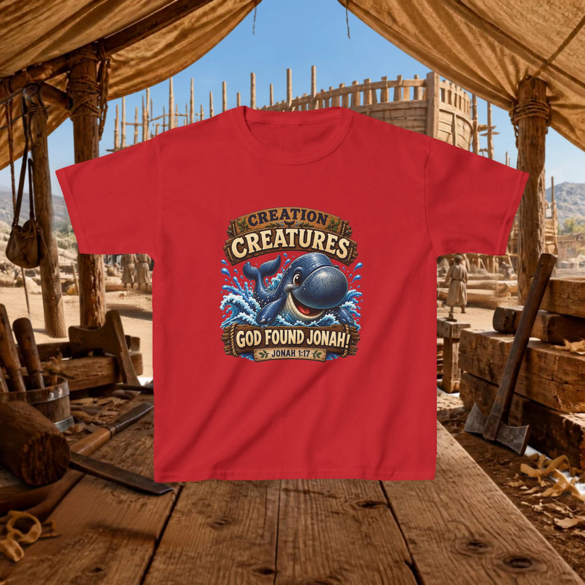 Creation Creatures - Jonah's Whale (Jonah 1:17)