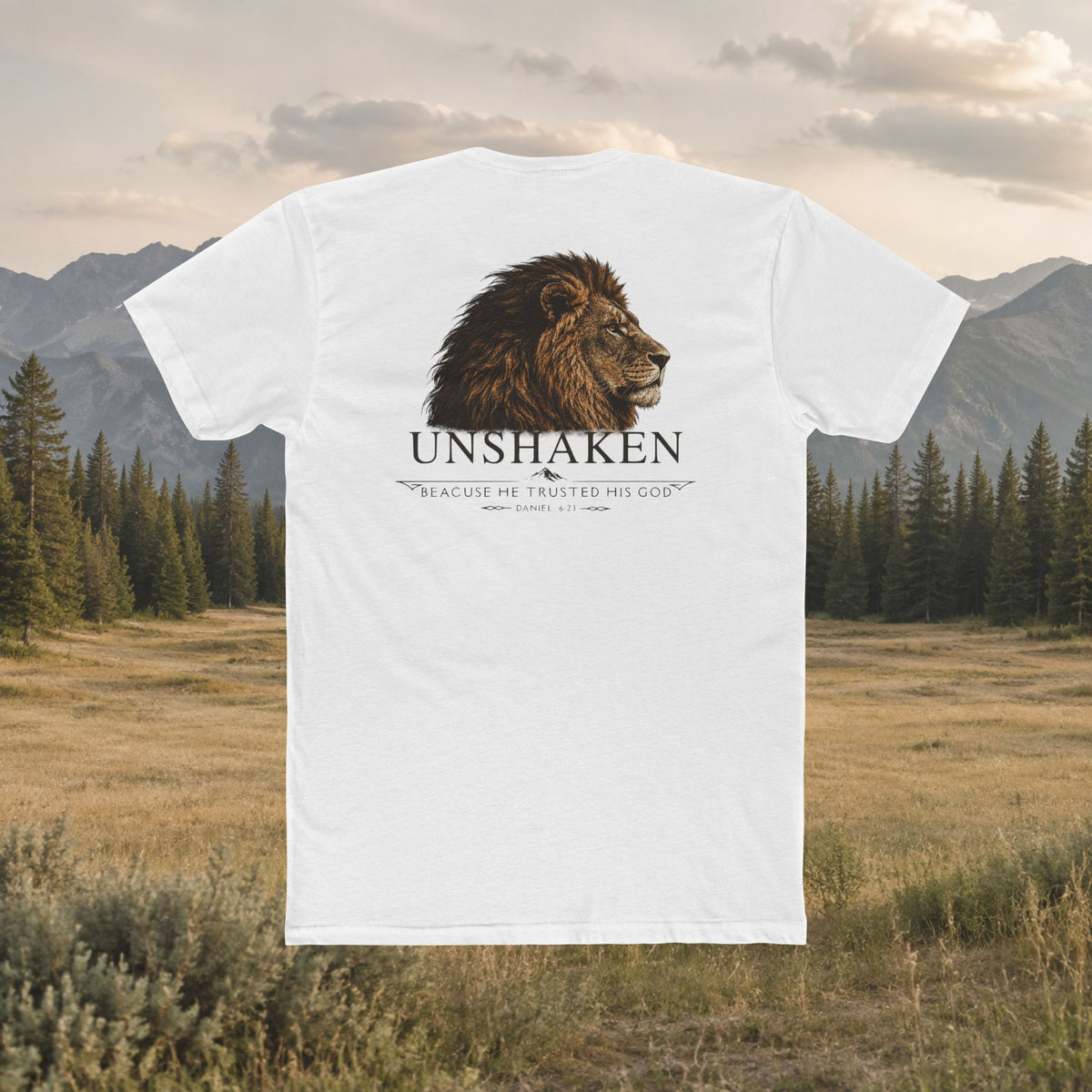 UNSHAKEN - Daniel 6:23 T-Shirt