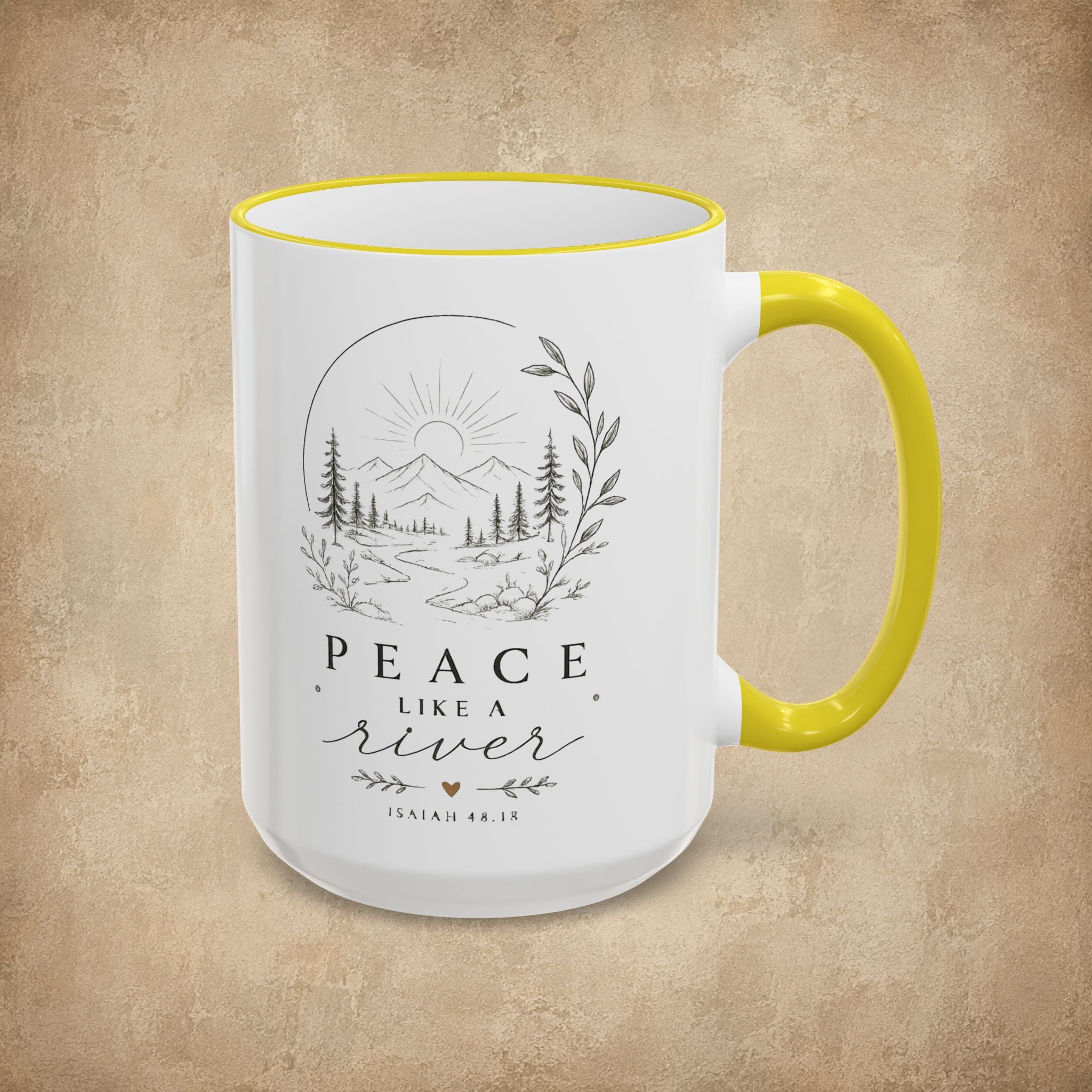 Peace Like a River Mug (11oz, 15oz)