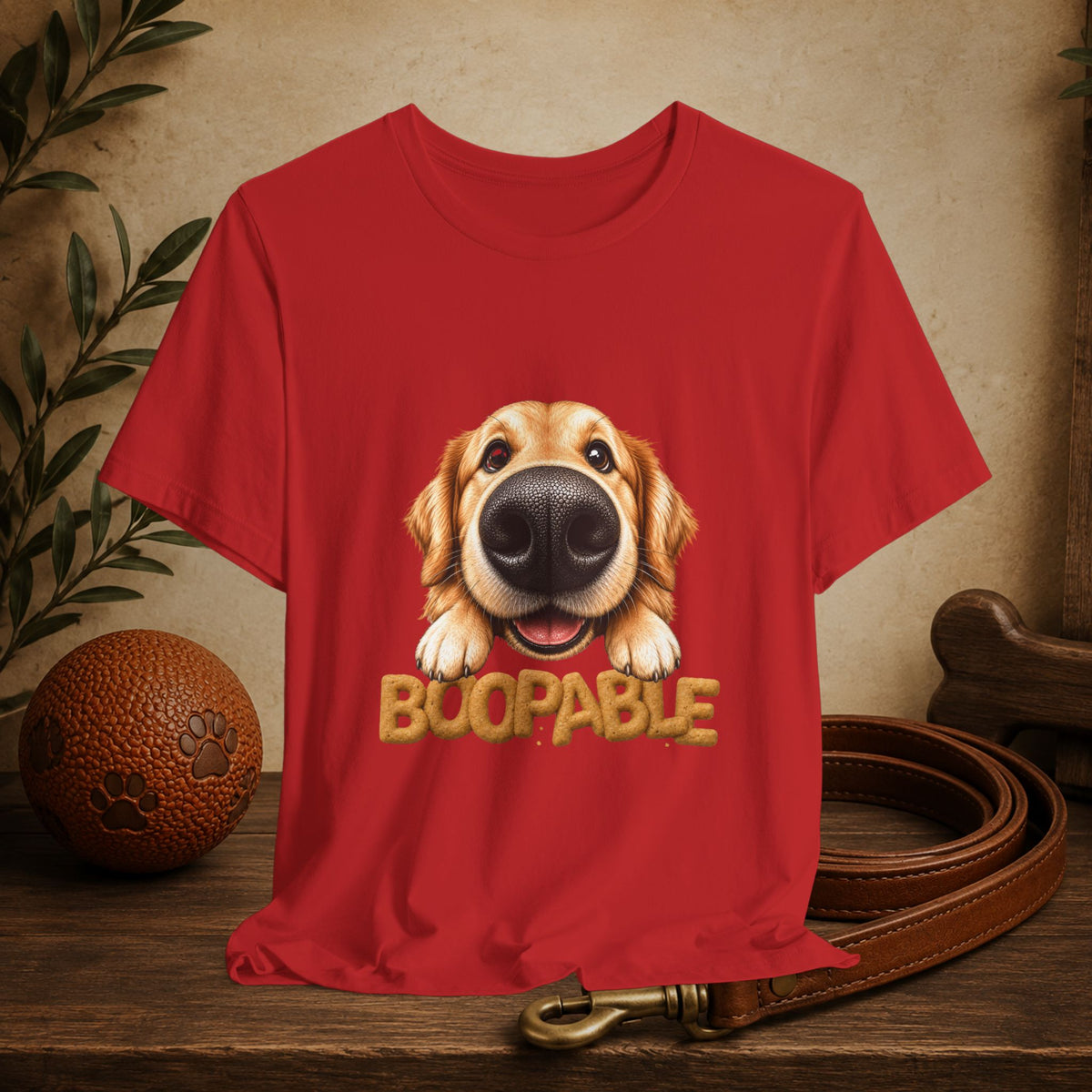 Boopable Golden Retriever T-Shirt