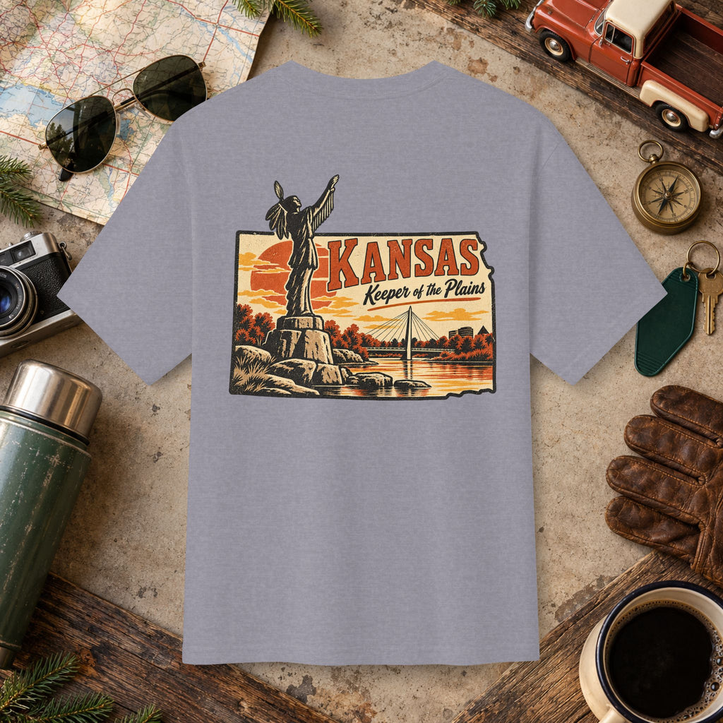 Kansas State Vintage Tee