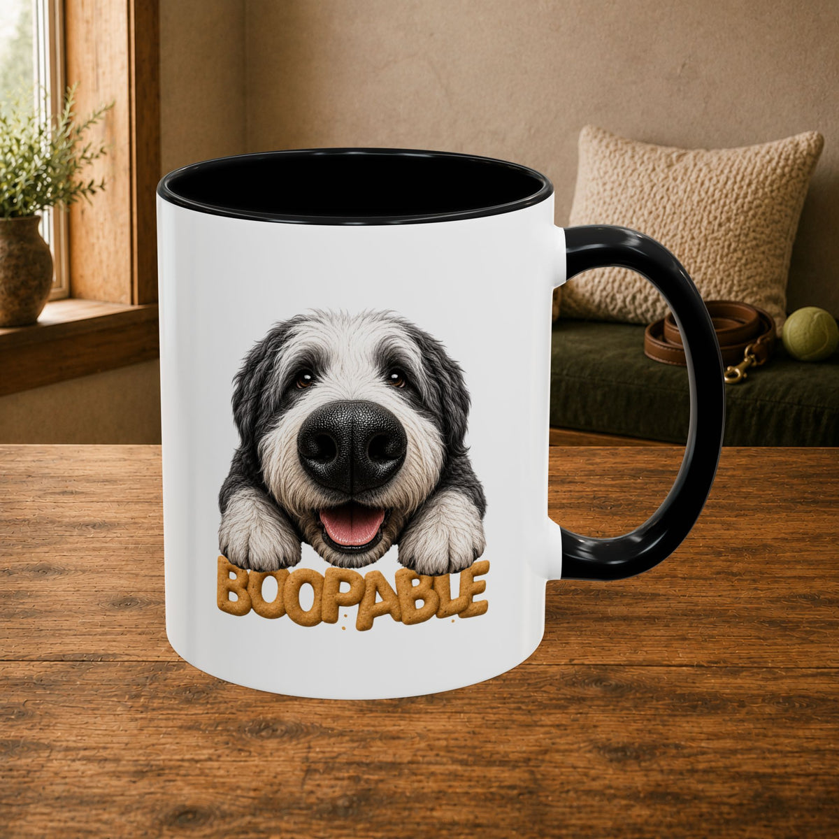 Boopable Sheep Dog  — Coffee Mug 11oz