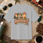 Massachusetts State Vintage Tee
