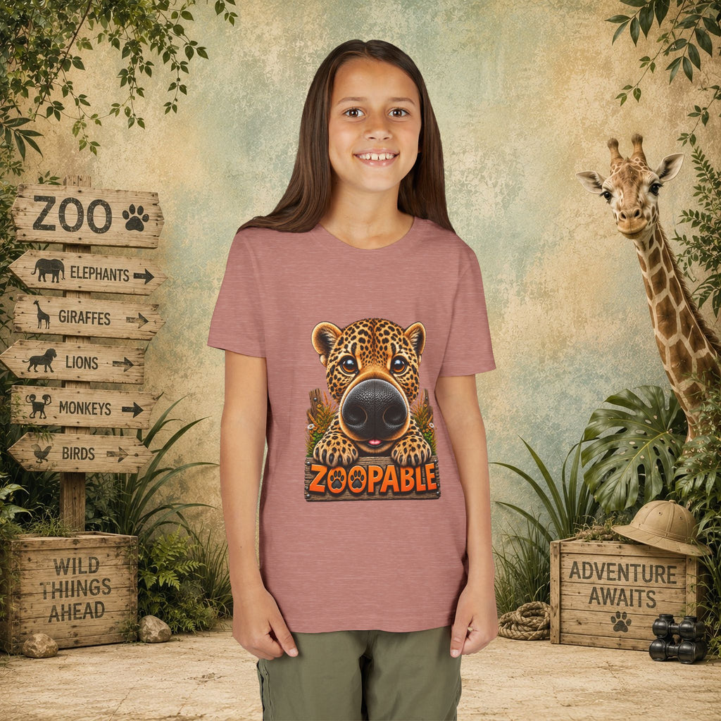 Leopard Zoopable Youth Tee