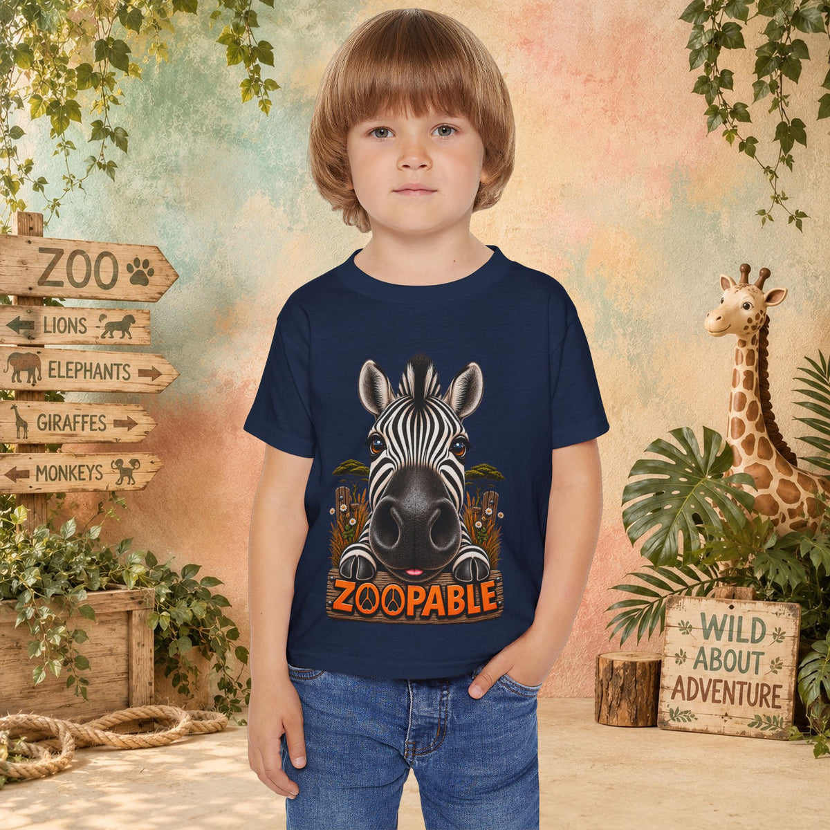 Zebra Zoopable T-shirt