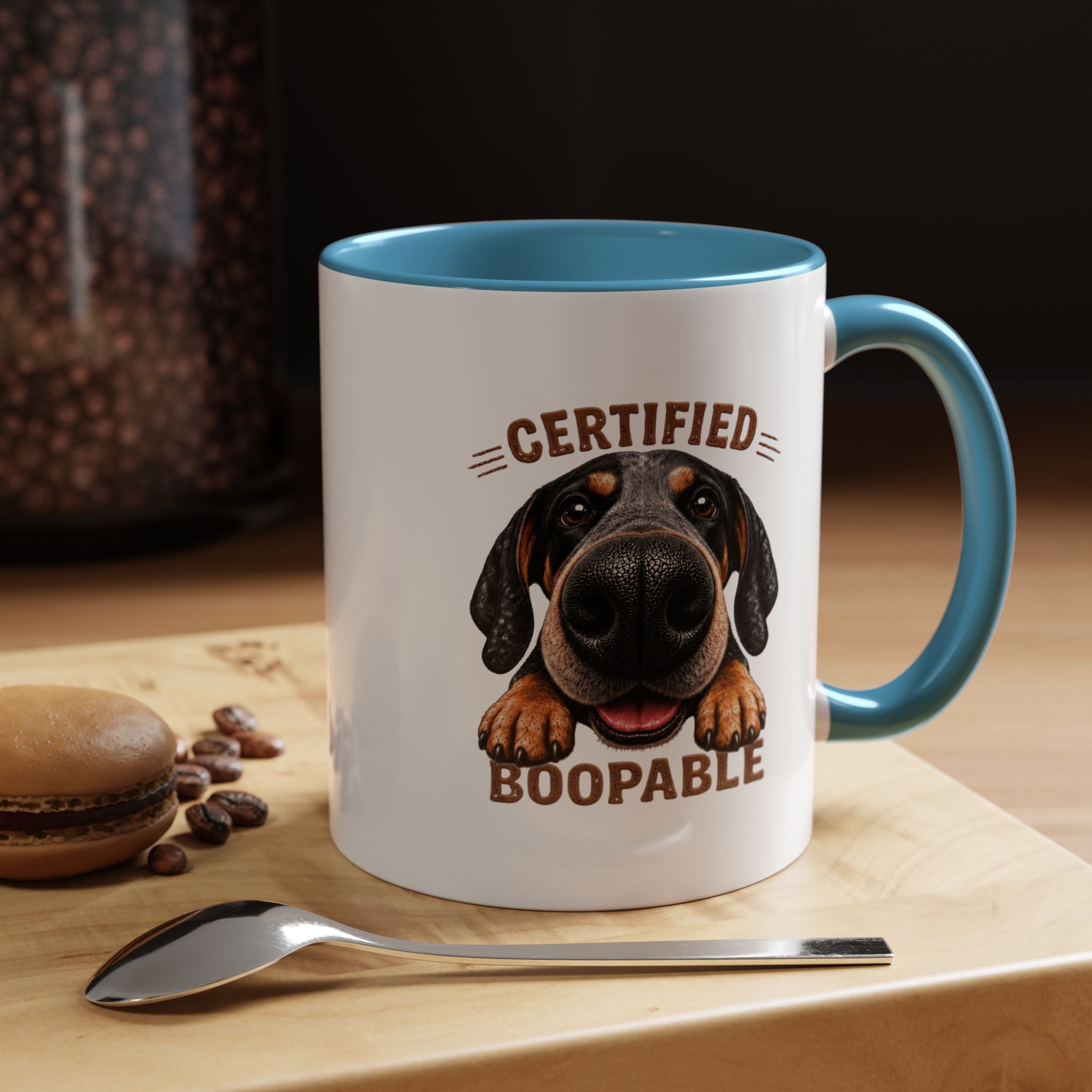 Certified Boopable Blue Tic Hound —  Coffee Mug 11/15oz