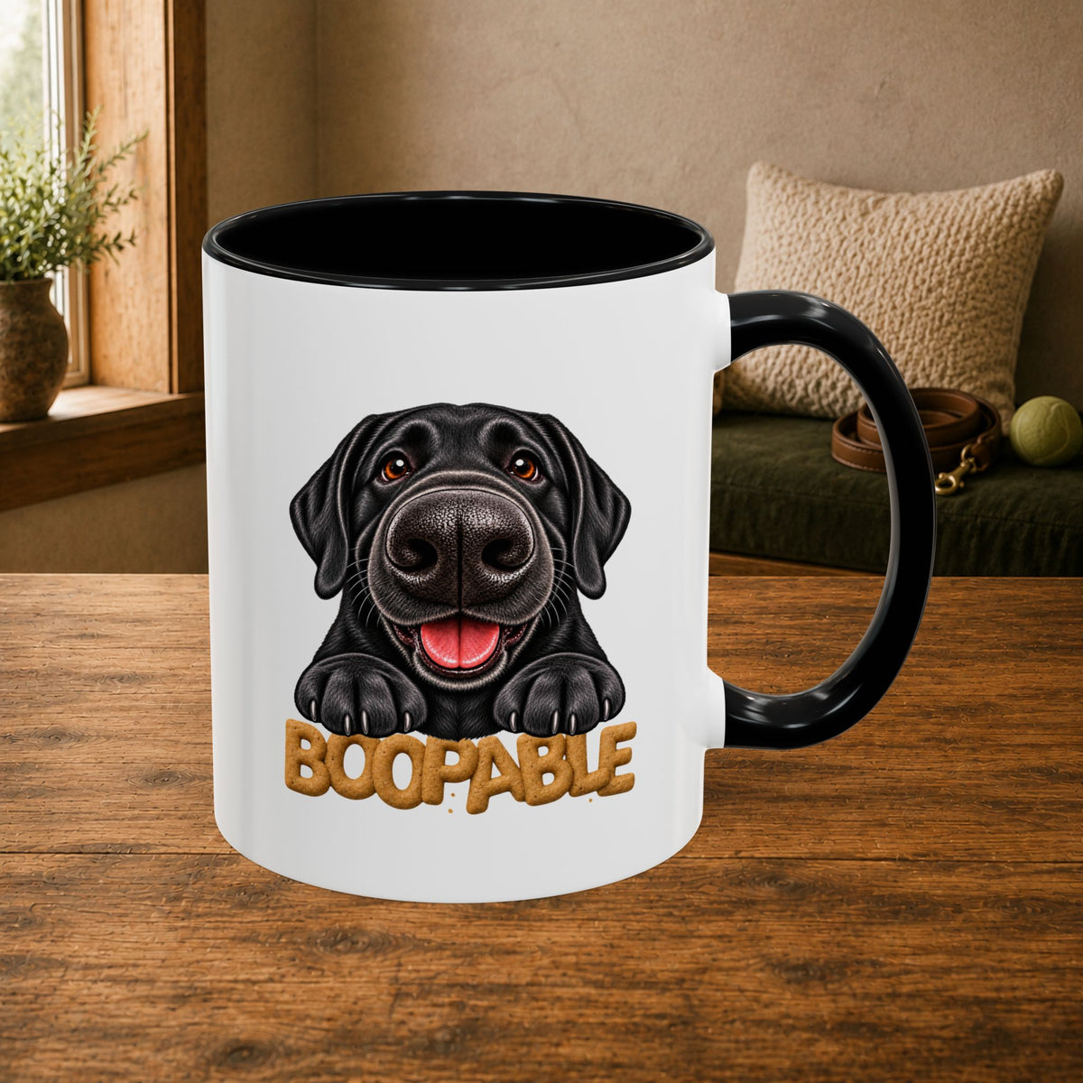Boopable Black Lab —  Coffee Mug 11oz