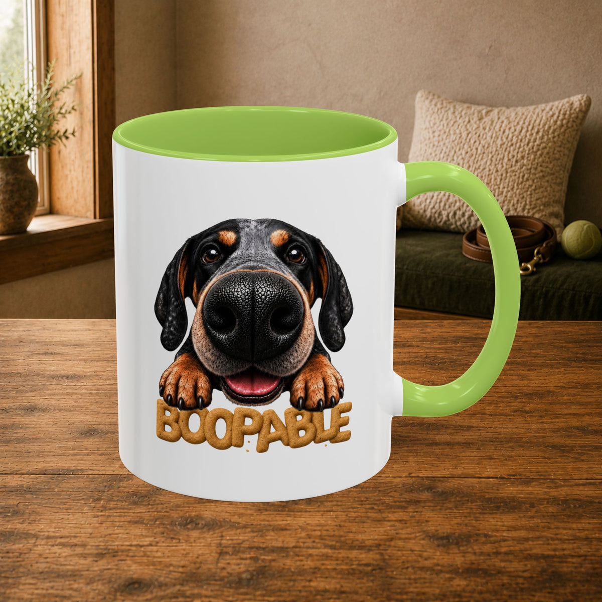 Boopable Blue Tic Hound — Coffee Mug 11oz