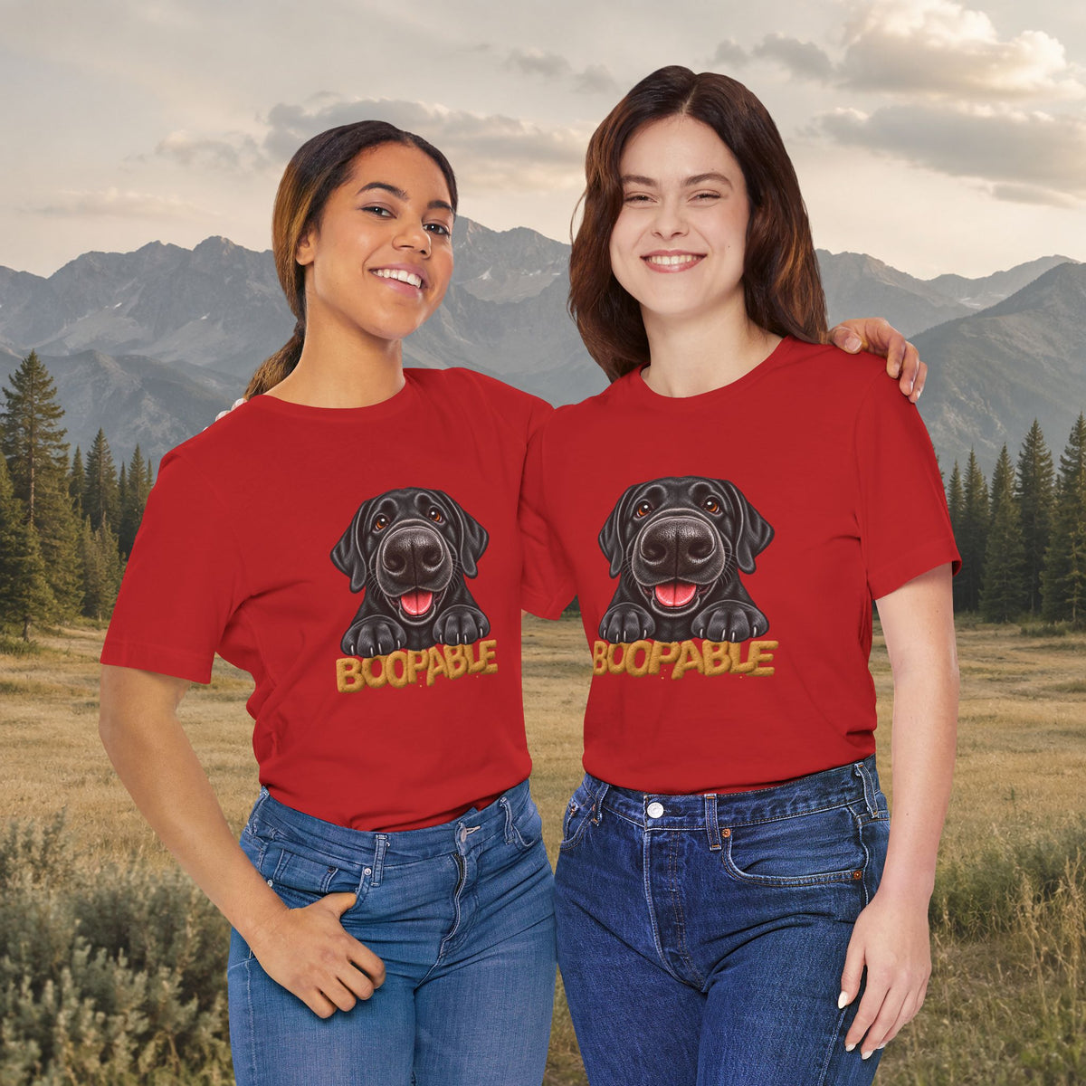 Boopable Black Lab T-Shirt