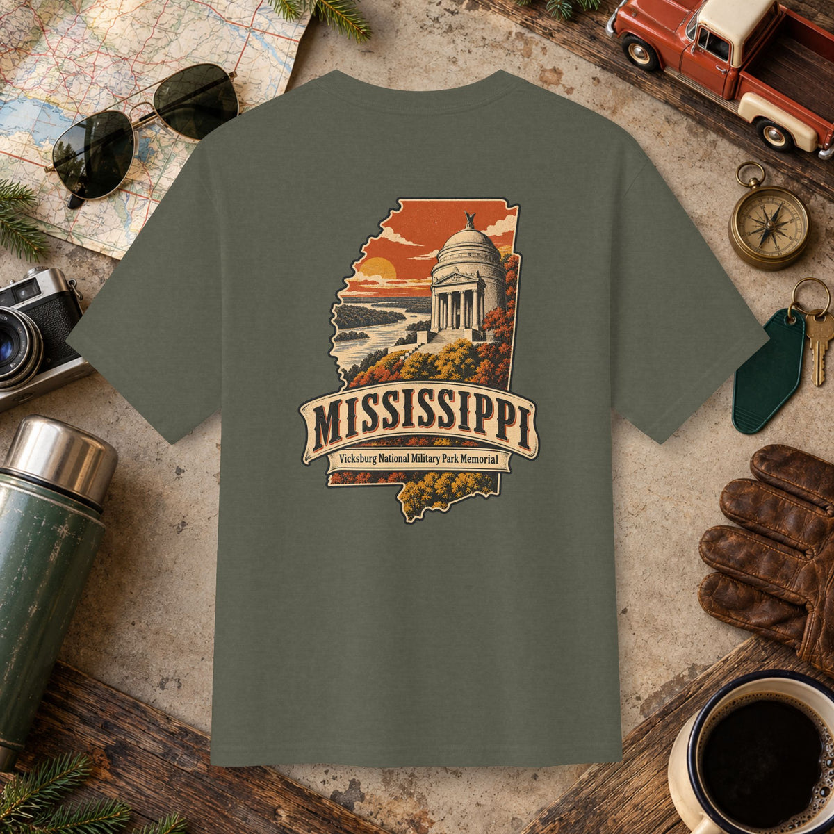 Mississippi State Vintage Tee