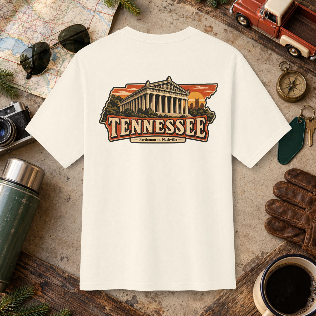 Tennessee State Vintage Tee