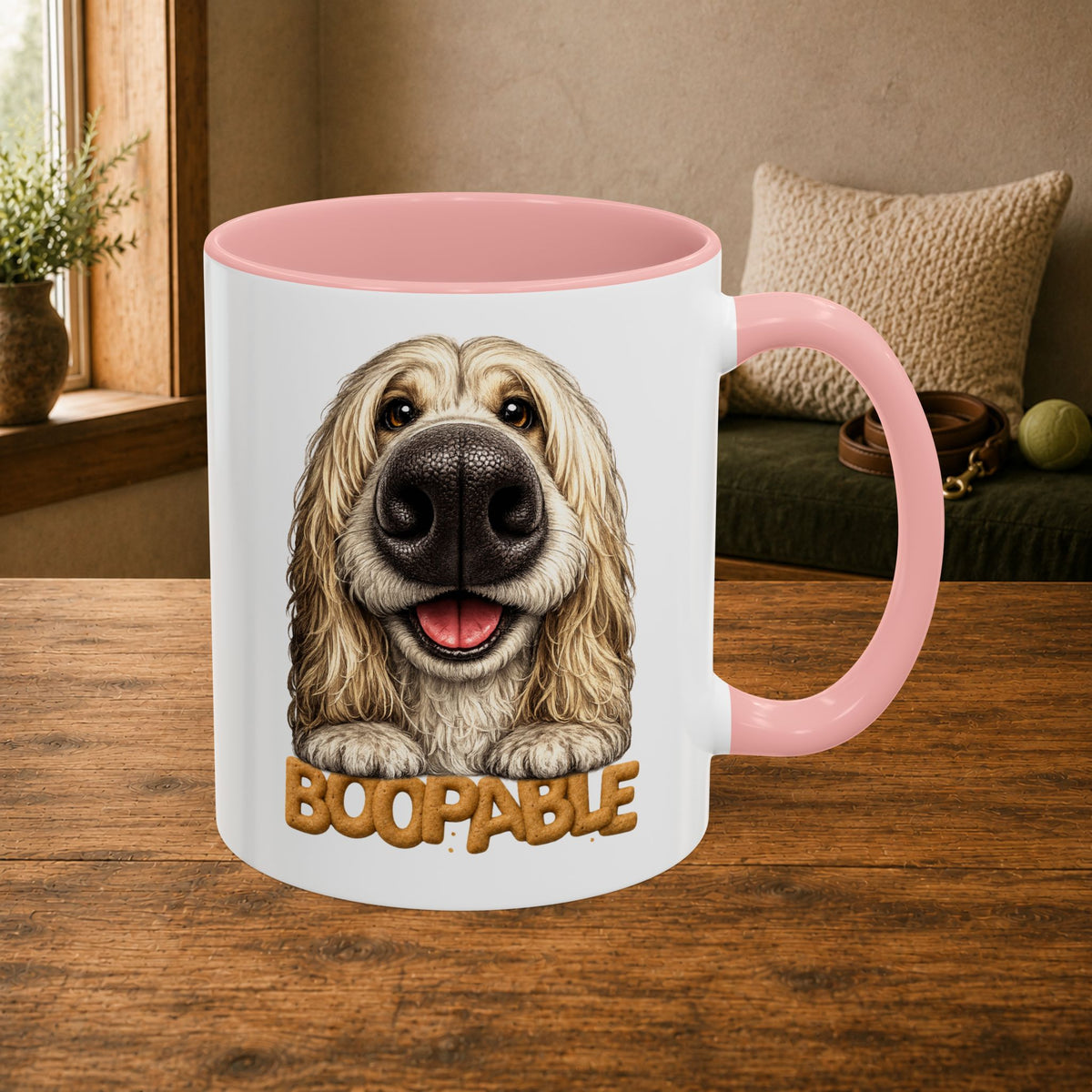Boopable Afghan Hound — Coffee Mug 11oz