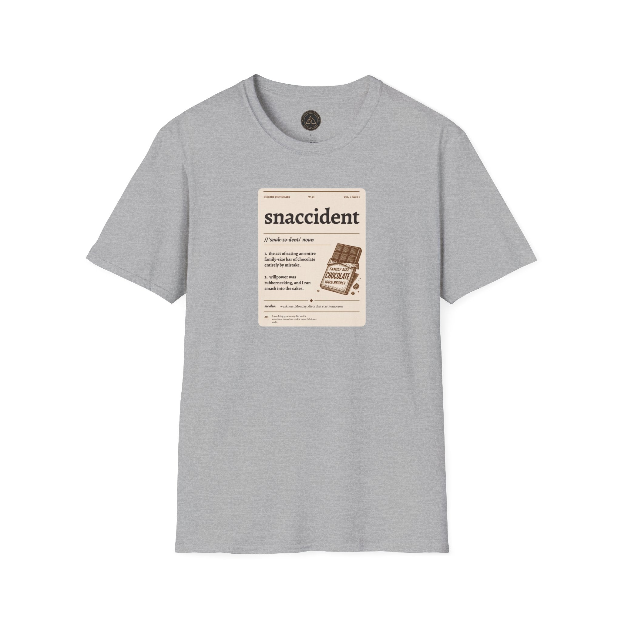 "Snaccident" Diet Life Funny Tee