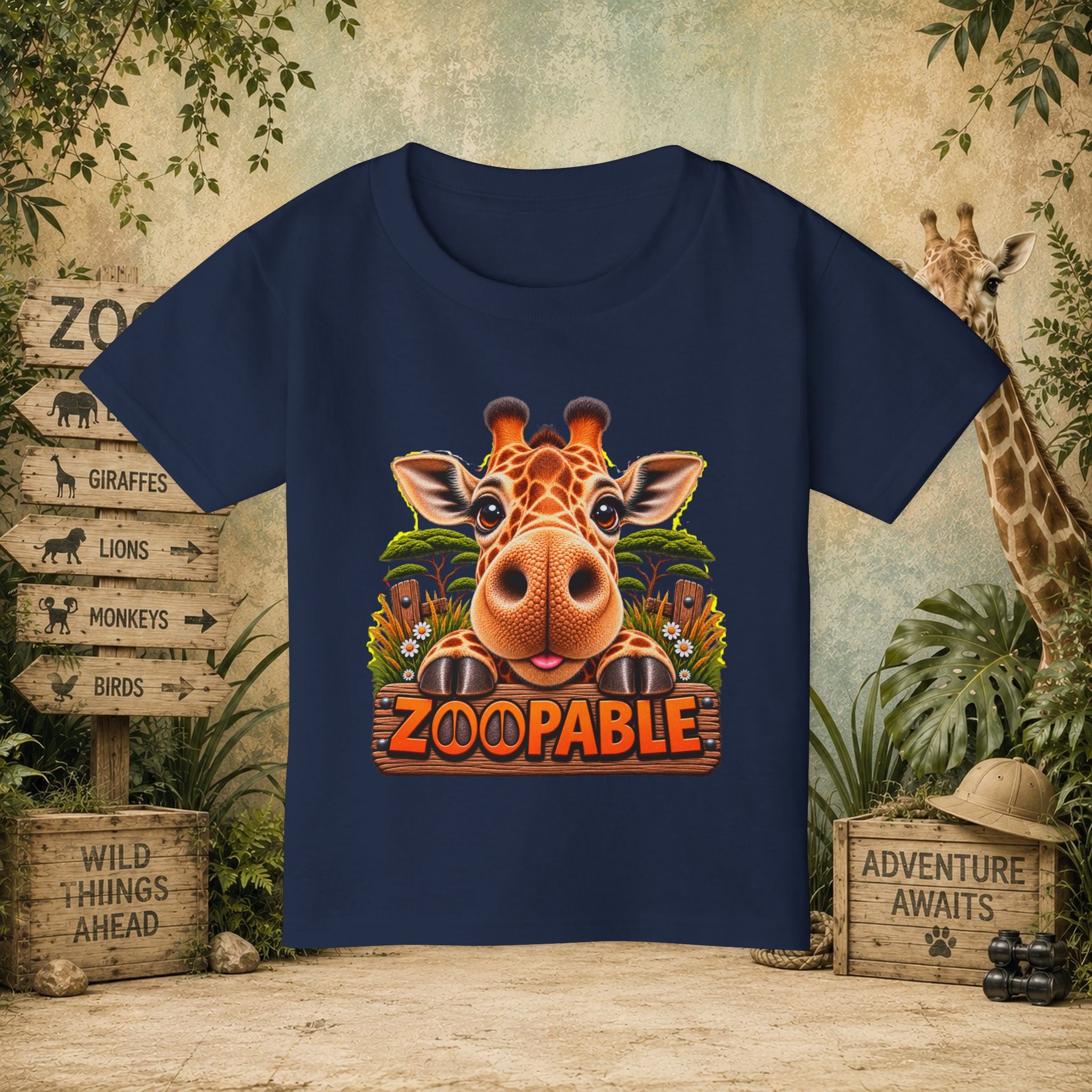Giraffe ZoopableT-shirt