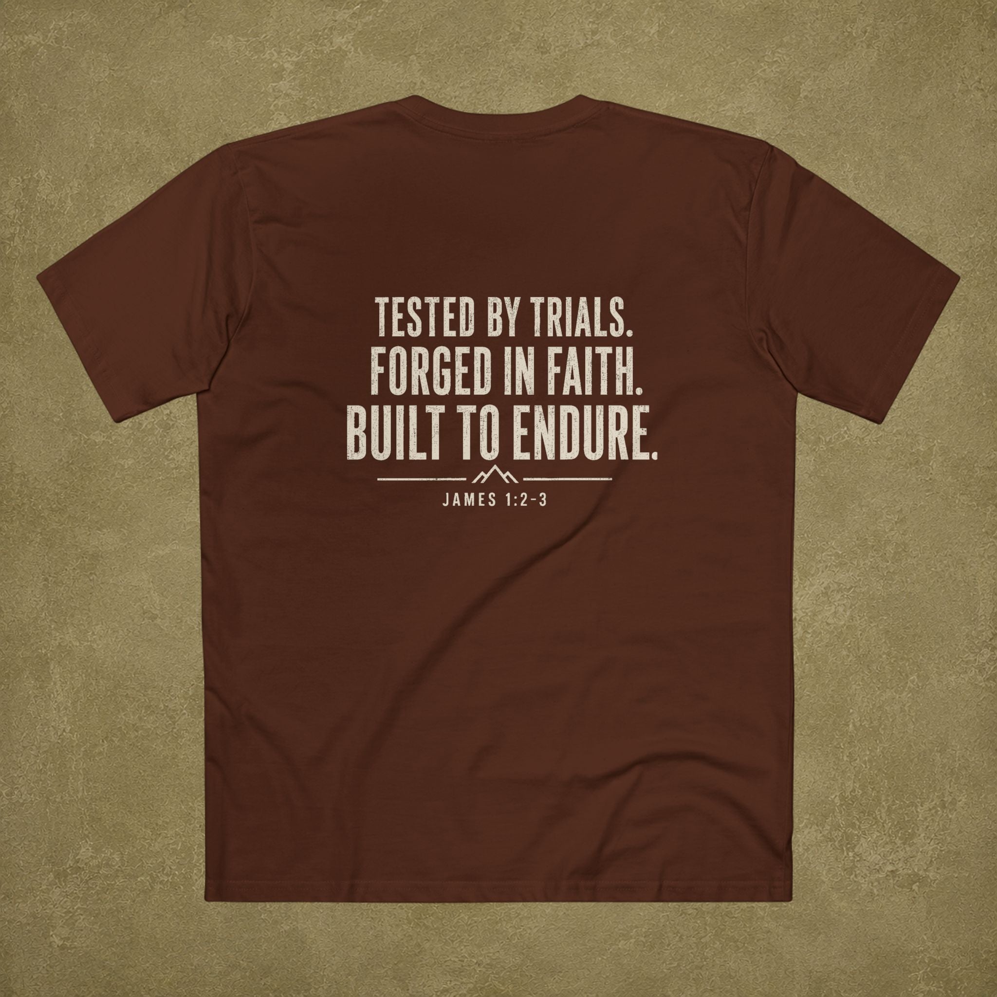 James 1:2-3 Men's T Shirt