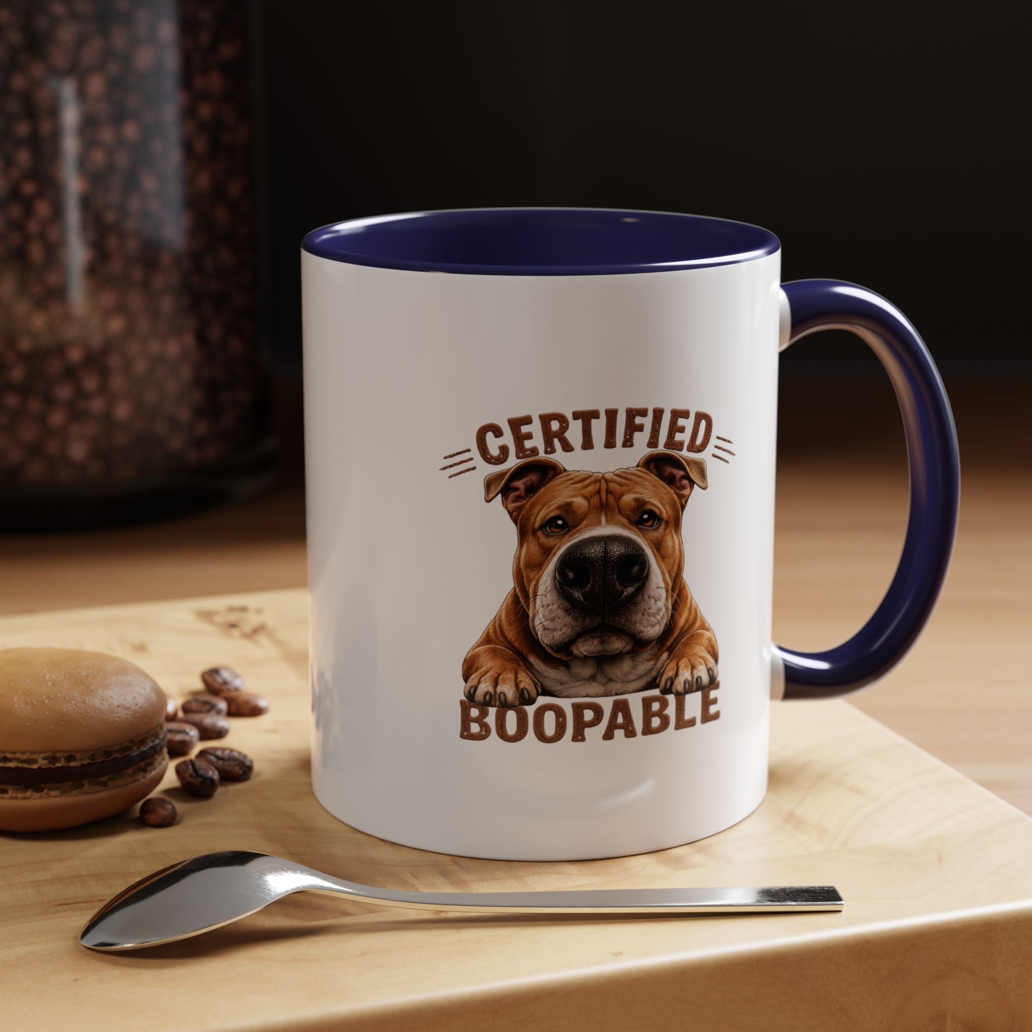 Certified Boopable American Pit Bull — Coffee Mug 11/15oz