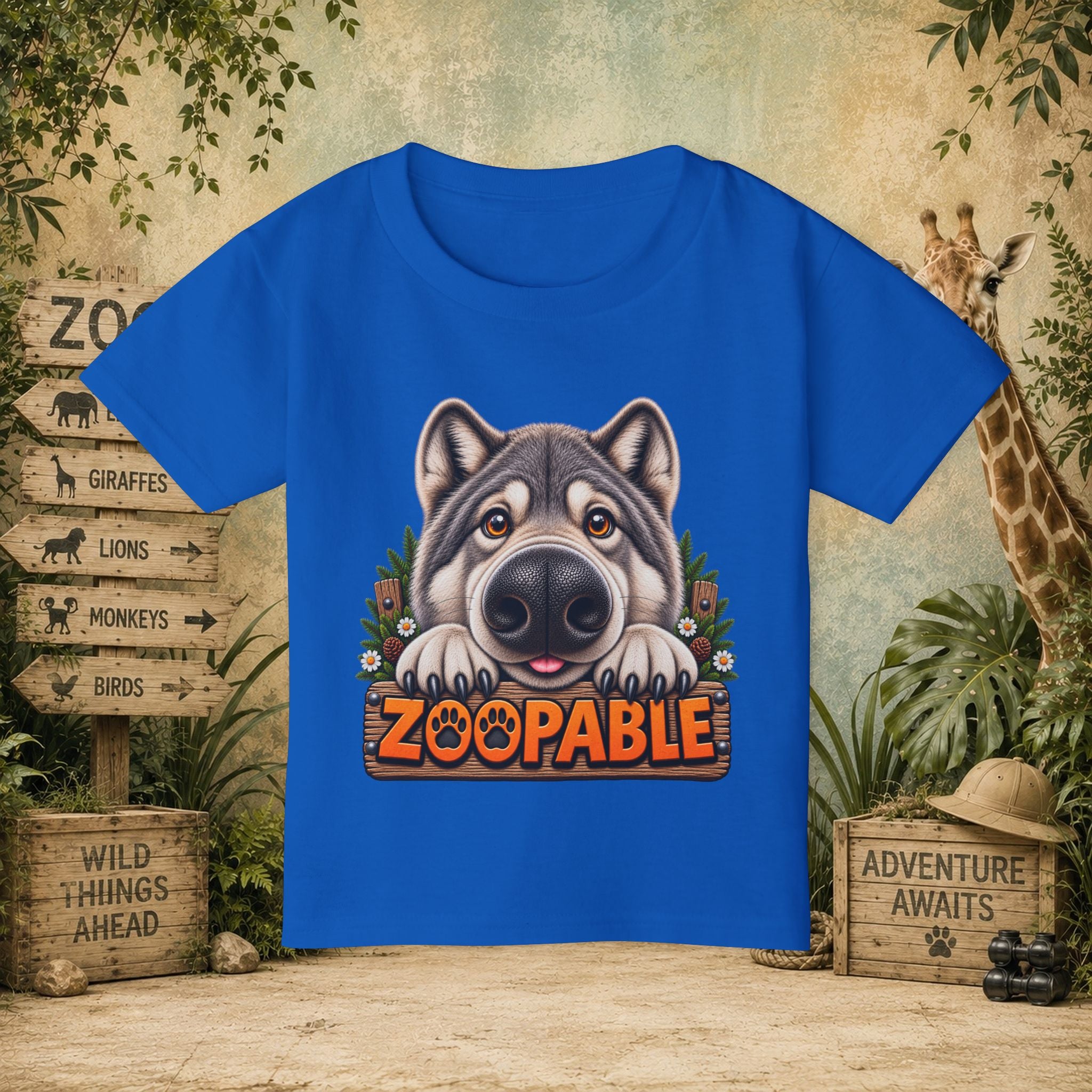 Wolf Zoopable T-shirt