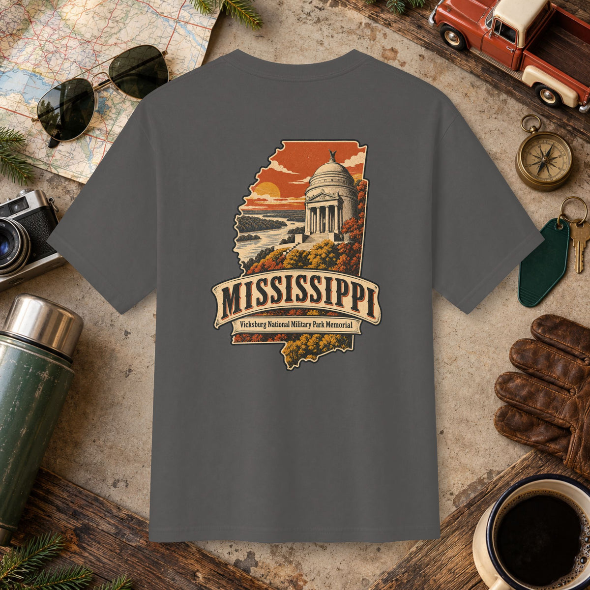 Mississippi State Vintage Tee