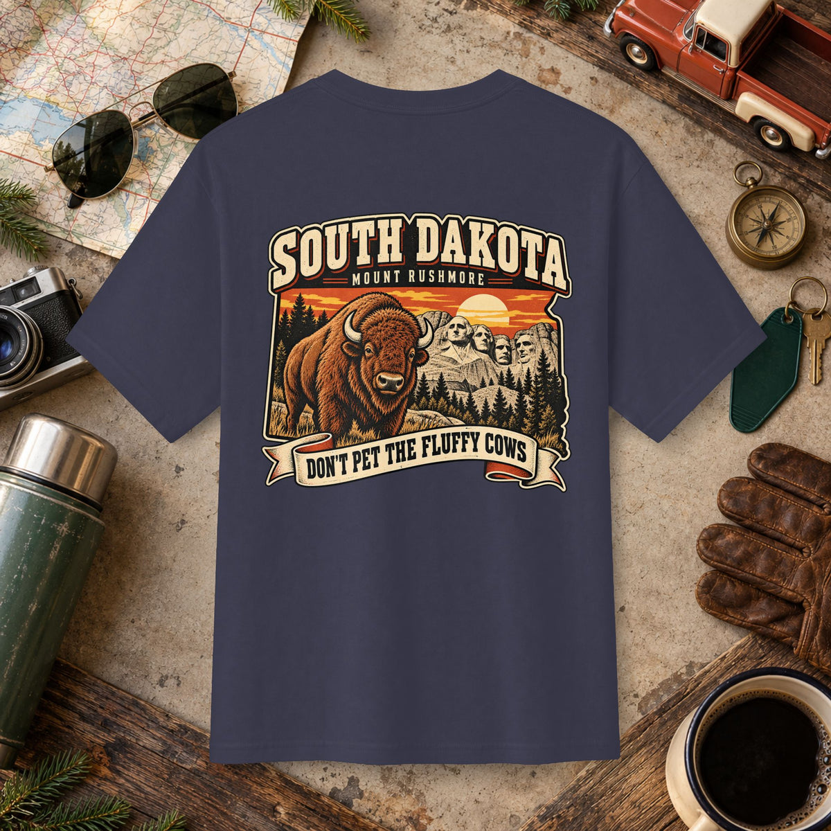 South Dakota Vintage T-Shirt