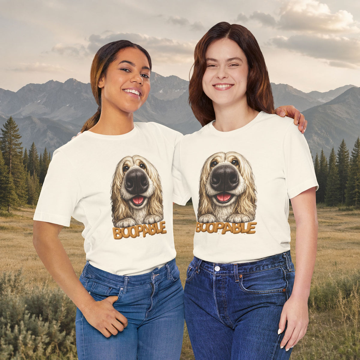 Boopable Afghan Hound T Shirt