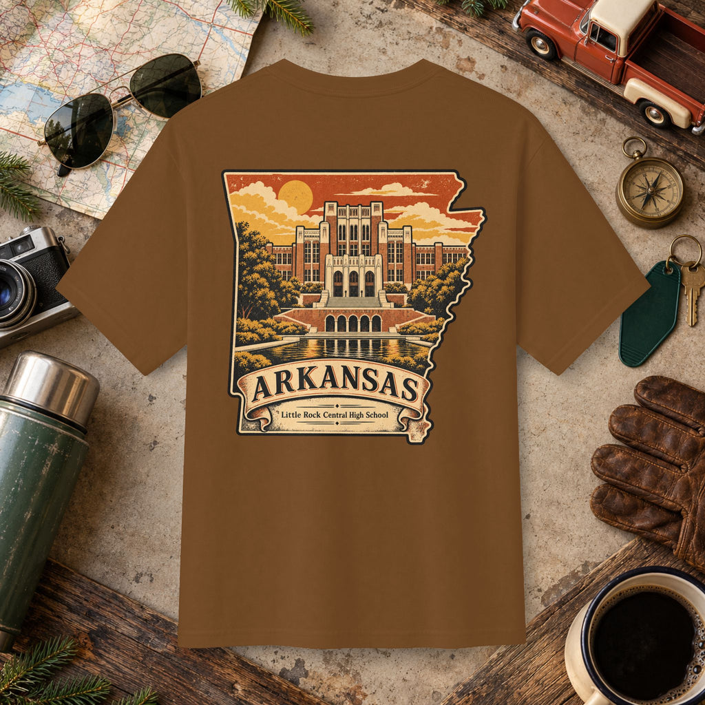 Arkansas Vintage Landscape Tee