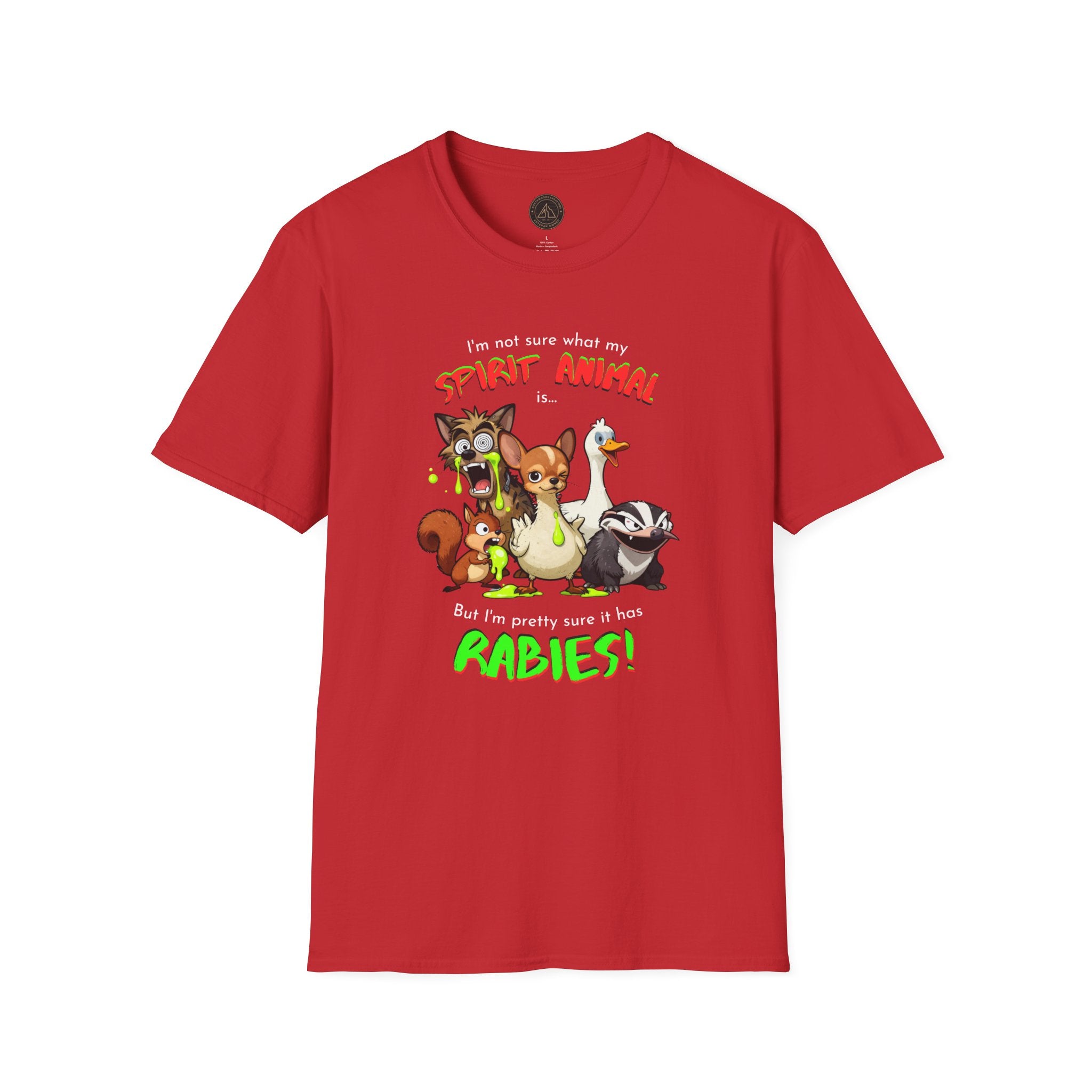Spirit Animal T-Shirt — Mixed Up Cartoon Wildlife Graphic Tee