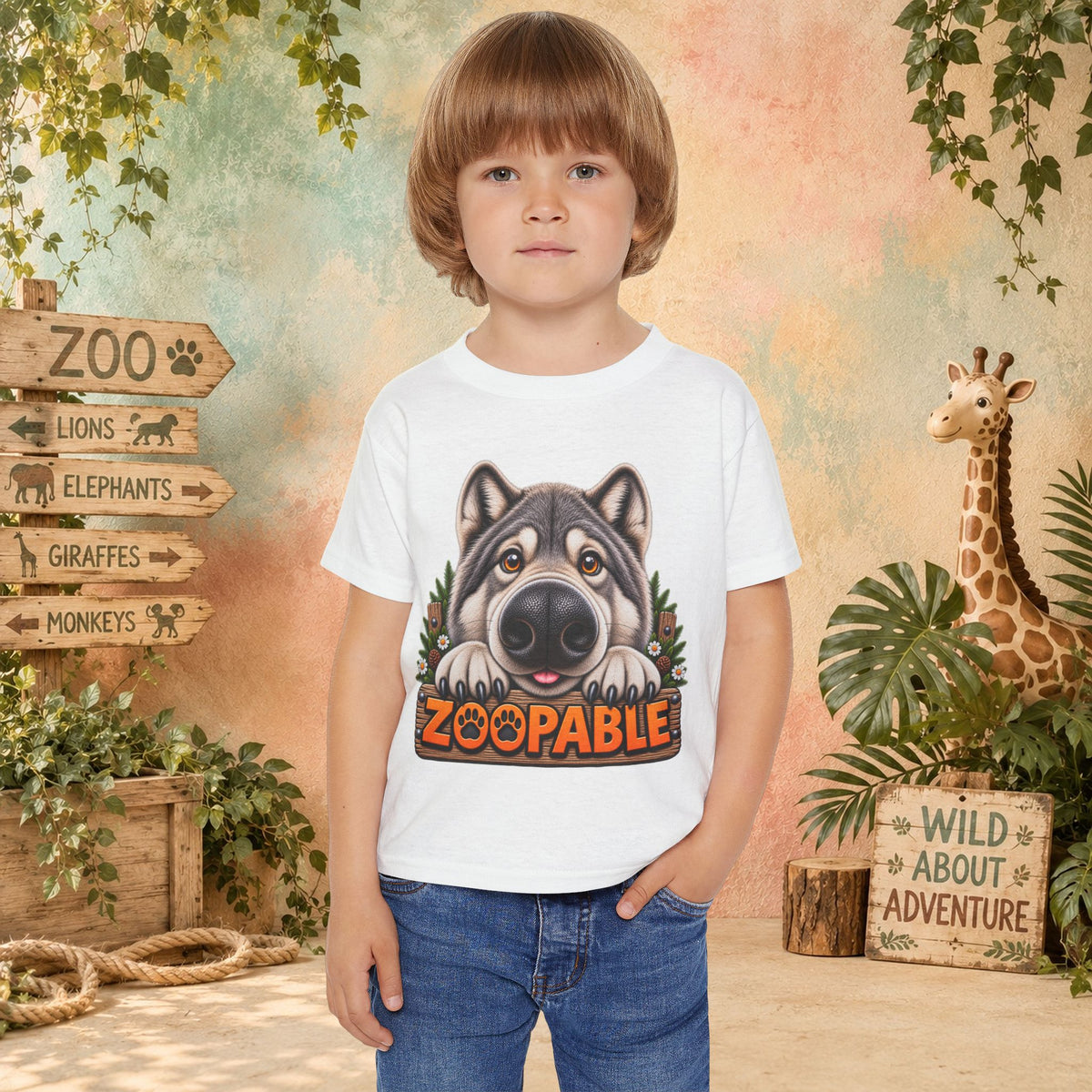 Wolf Zoopable T-shirt