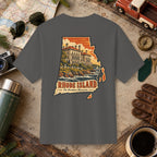 Rhode Island State Vintage Tee