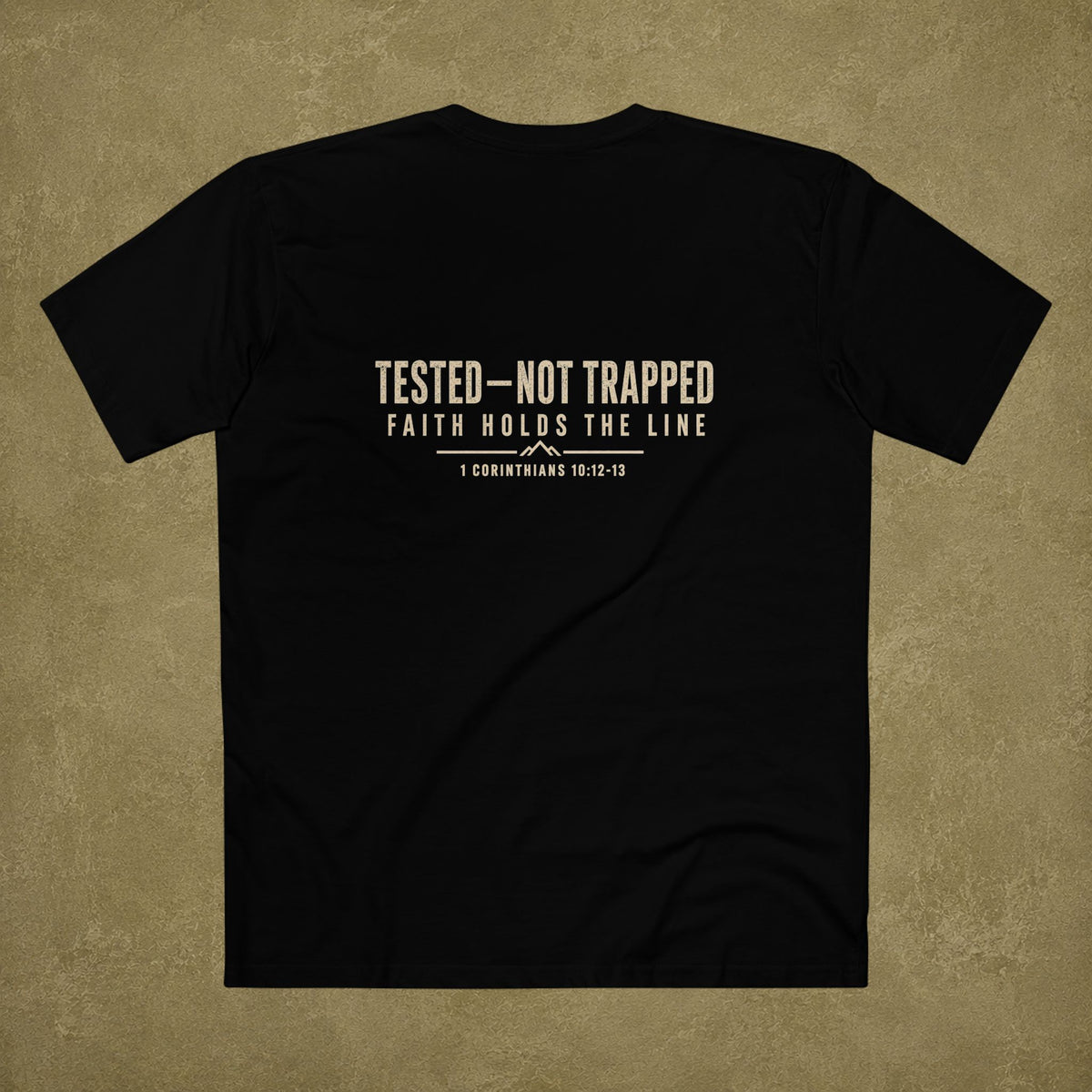1 Corinthians 10:12-13 Men's T Shirt