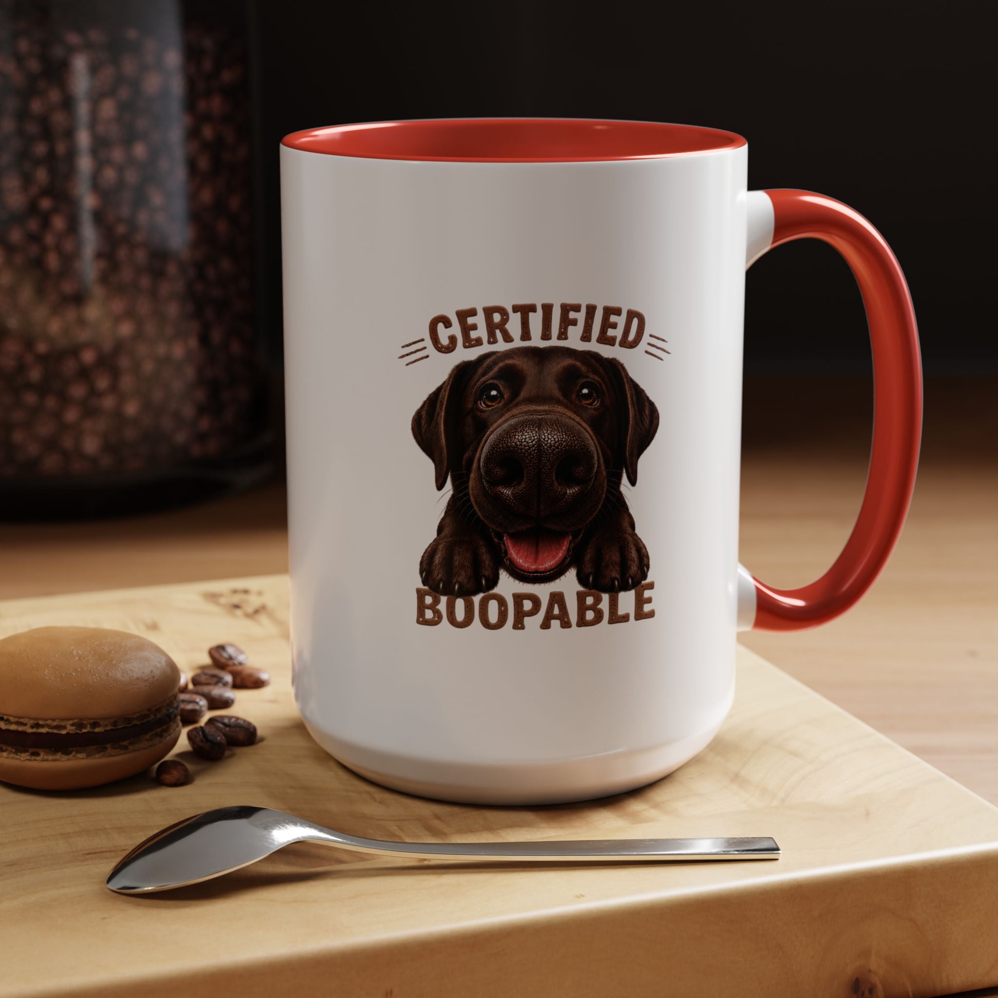 Certified Boopable Chocolate Lab — Coffee Mug 11/15oz