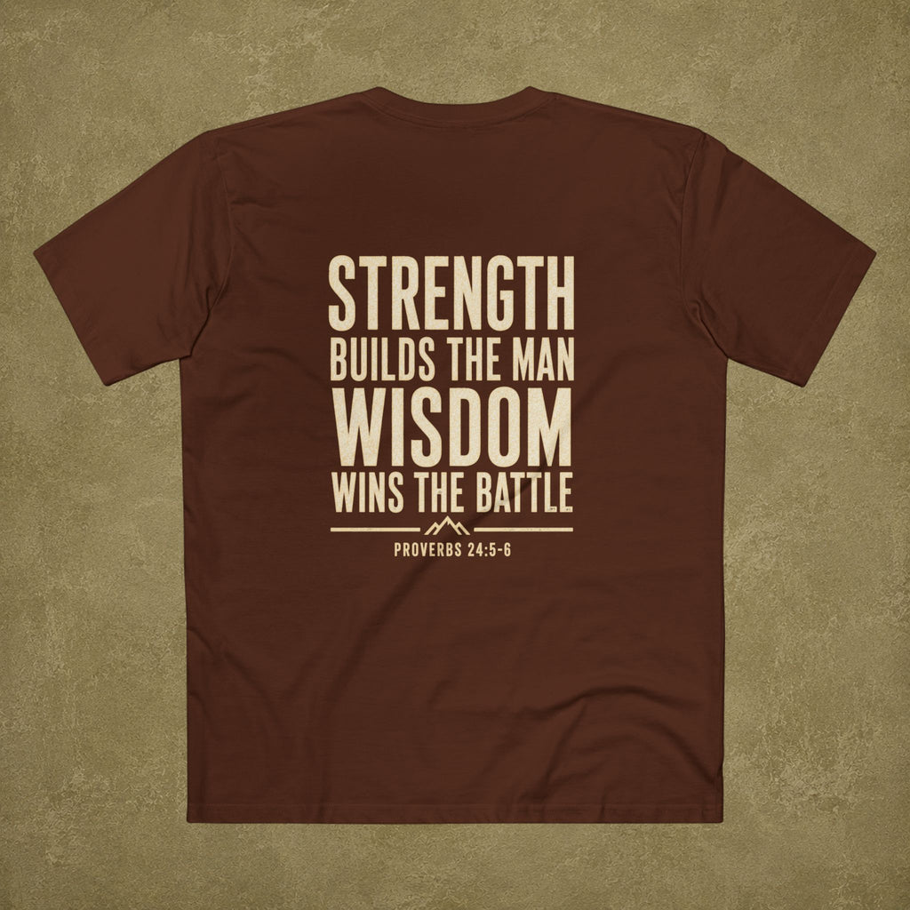 Proverbs 24:5-6 Men's T Shirt