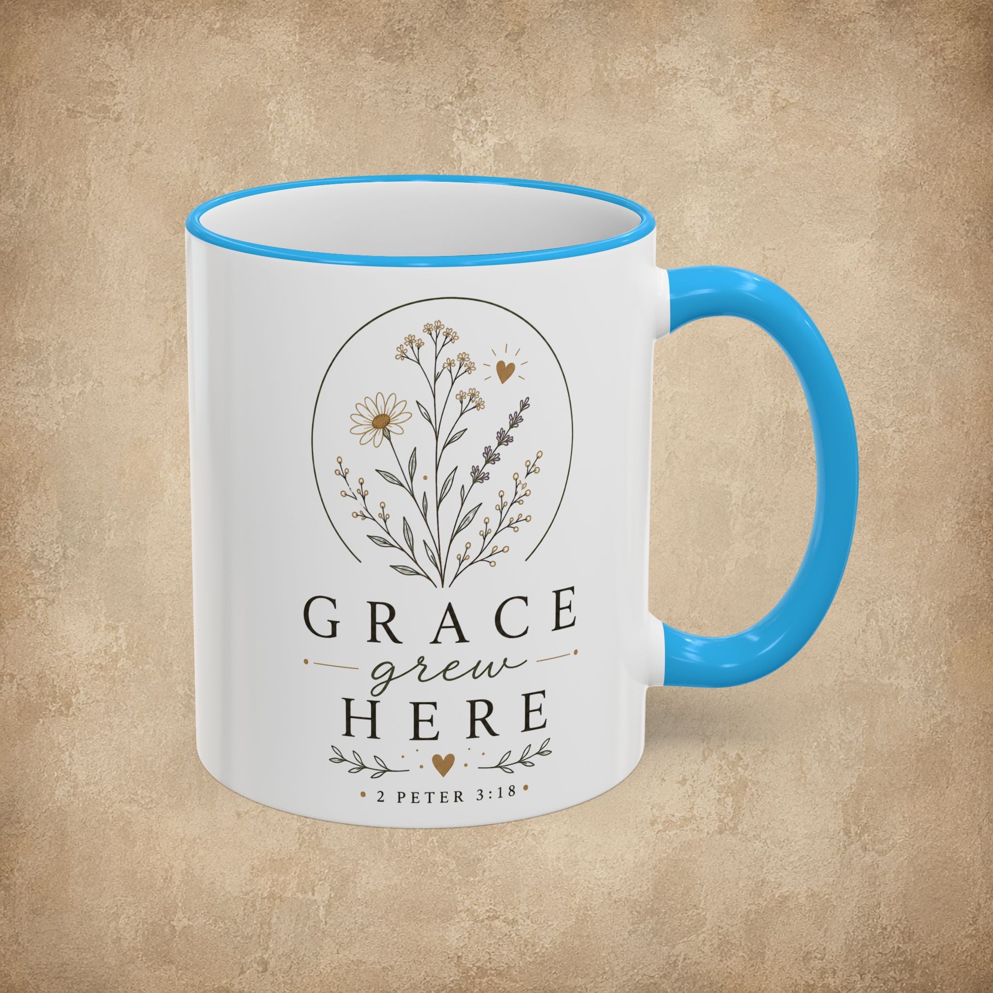Grace Grew Here Mug (11oz, 15oz)