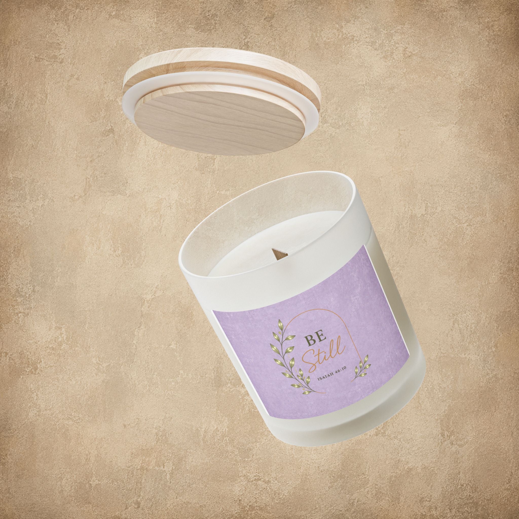 Be Still, Frosted Glass Soy Candle, 11 oz