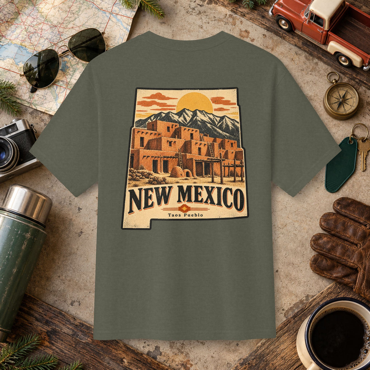 New Mexico State Vintage Tee