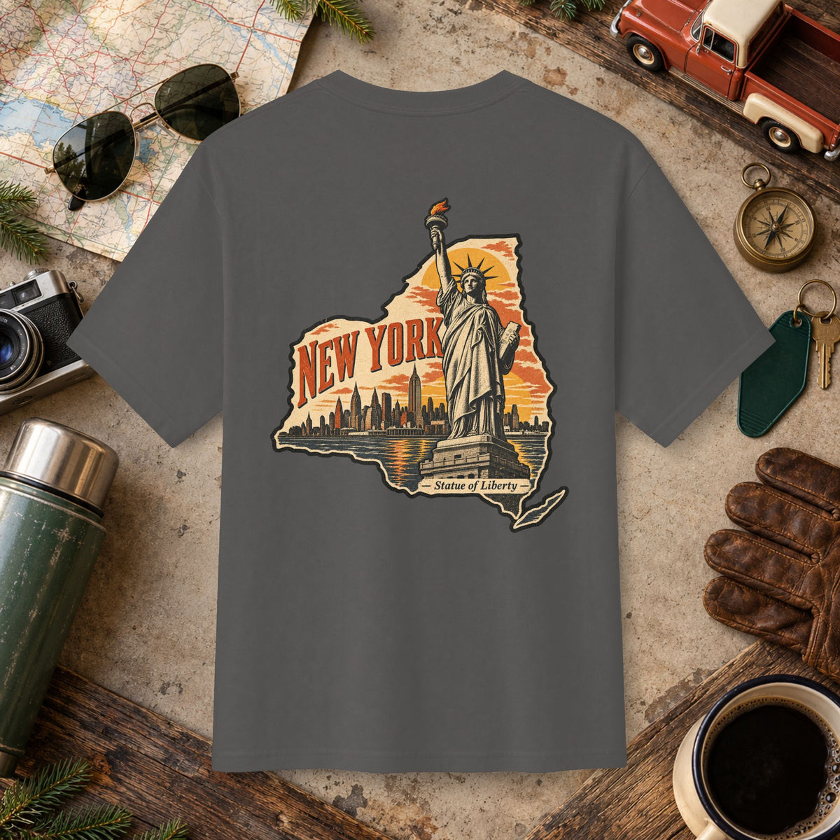 New York State Vintage Tee