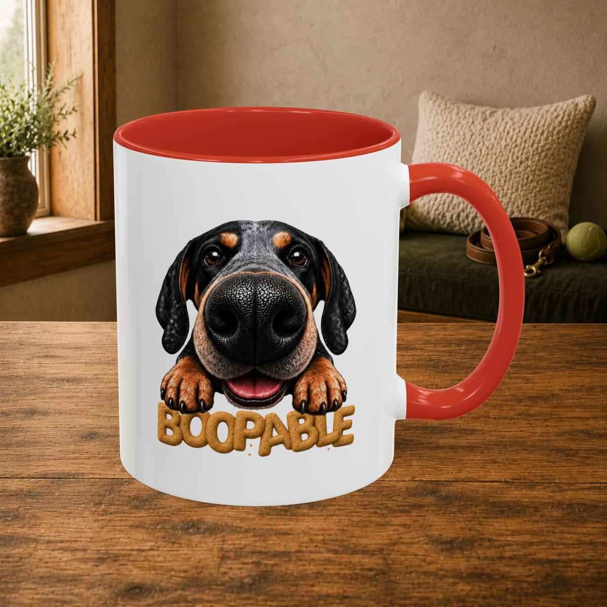 Boopable Blue Tic Hound — Coffee Mug 11oz