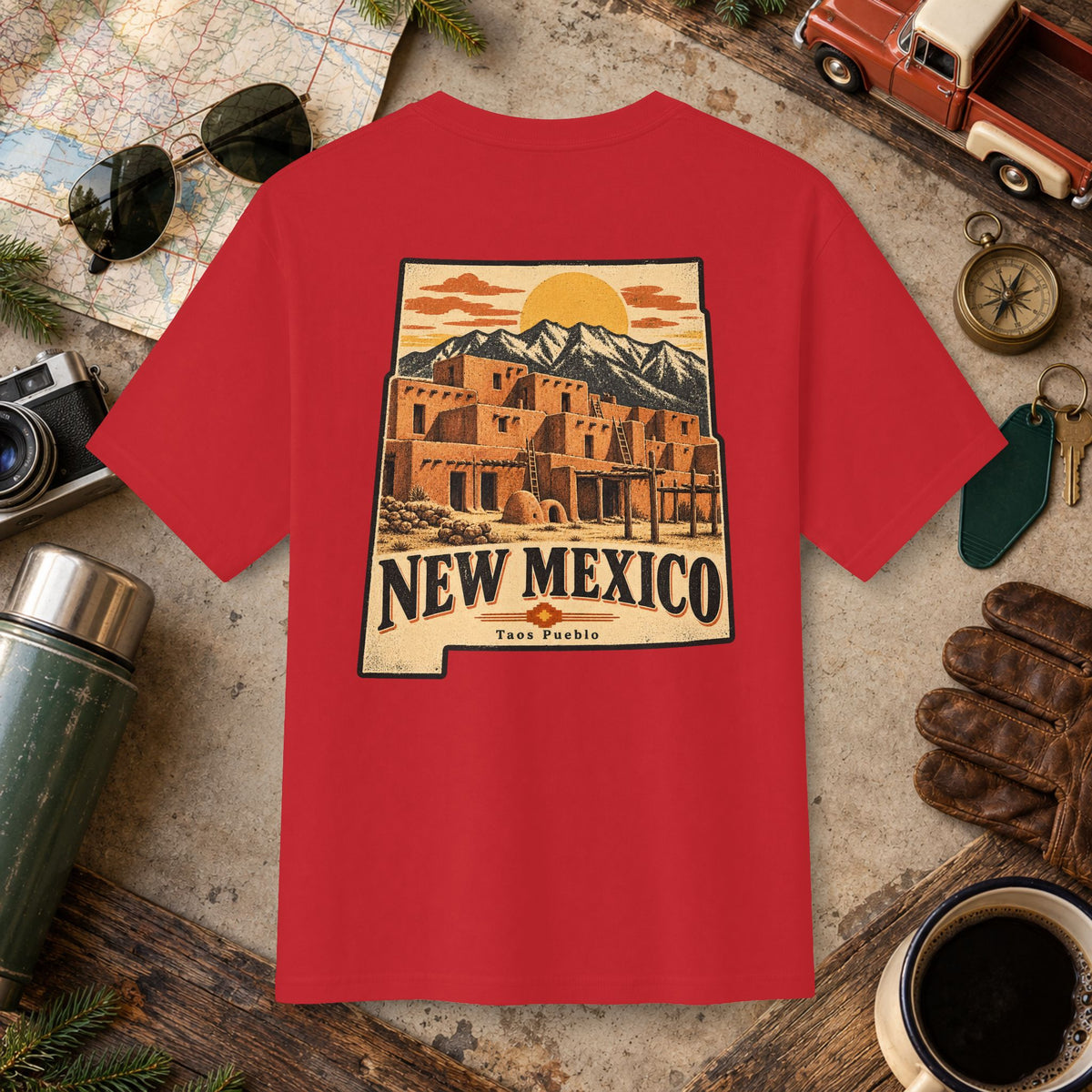 New Mexico State Vintage Tee