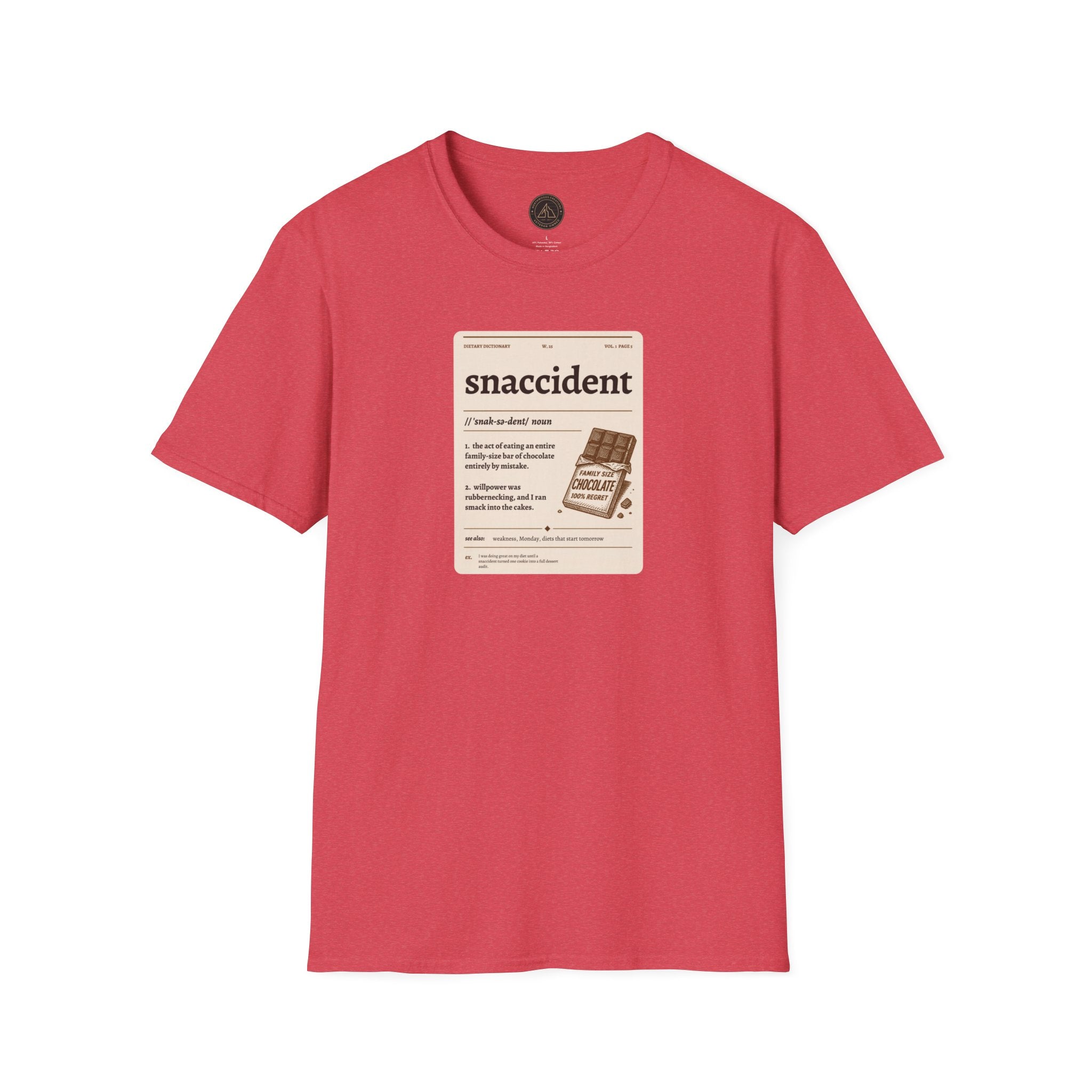 "Snaccident" Diet Life Funny Tee