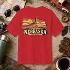 Nebraska State Vintage Tee