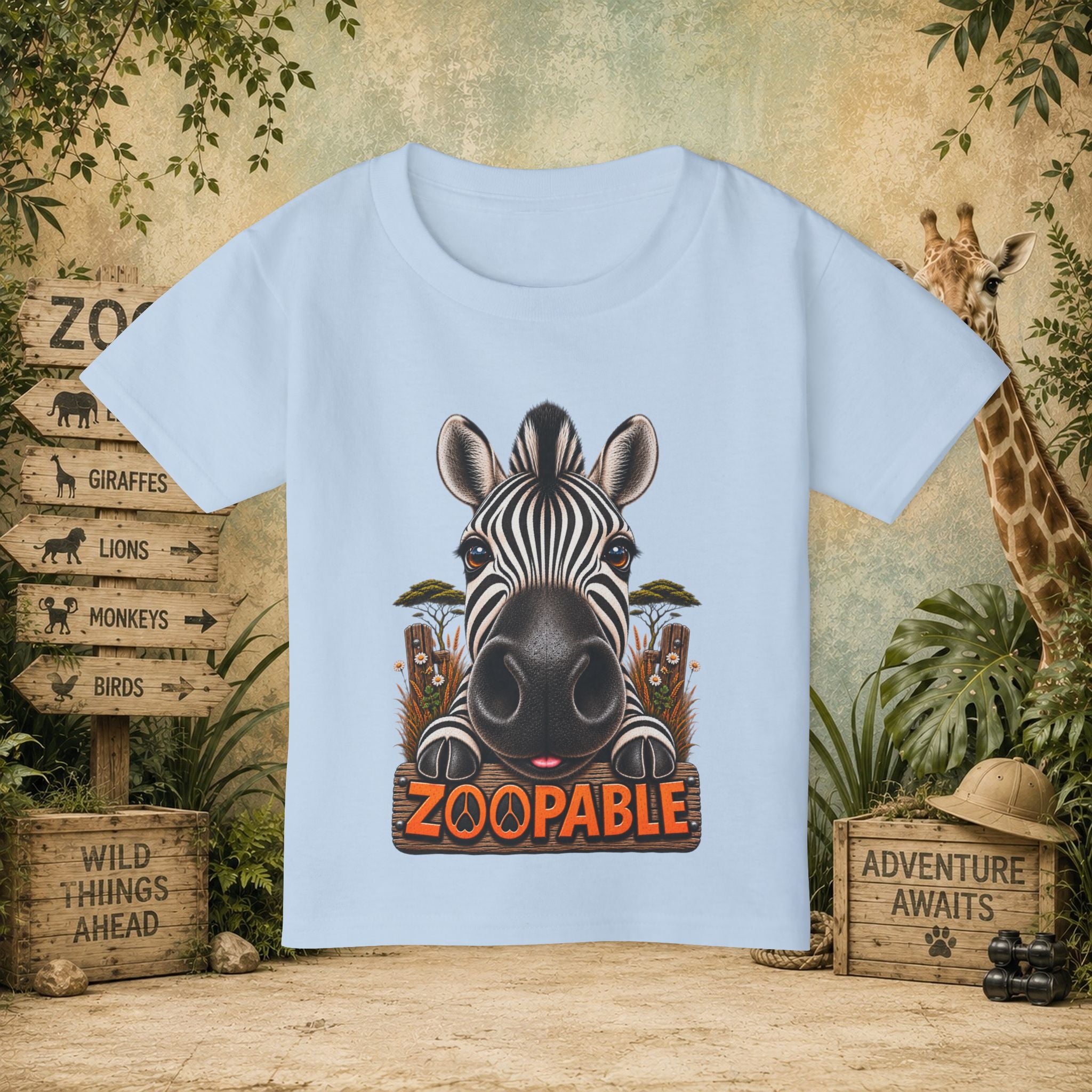 Zebra Zoopable T-shirt