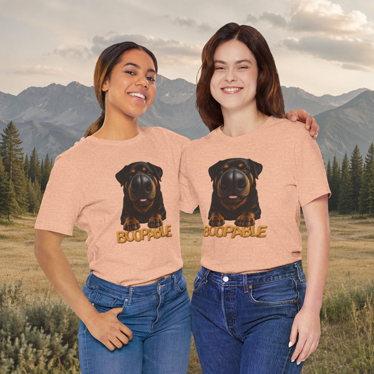 Boopable Rottweiler T-Shirt