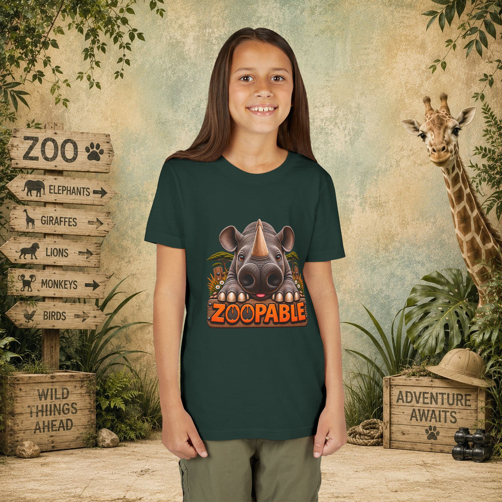 Rhinoceros Zoopable Youth Tee
