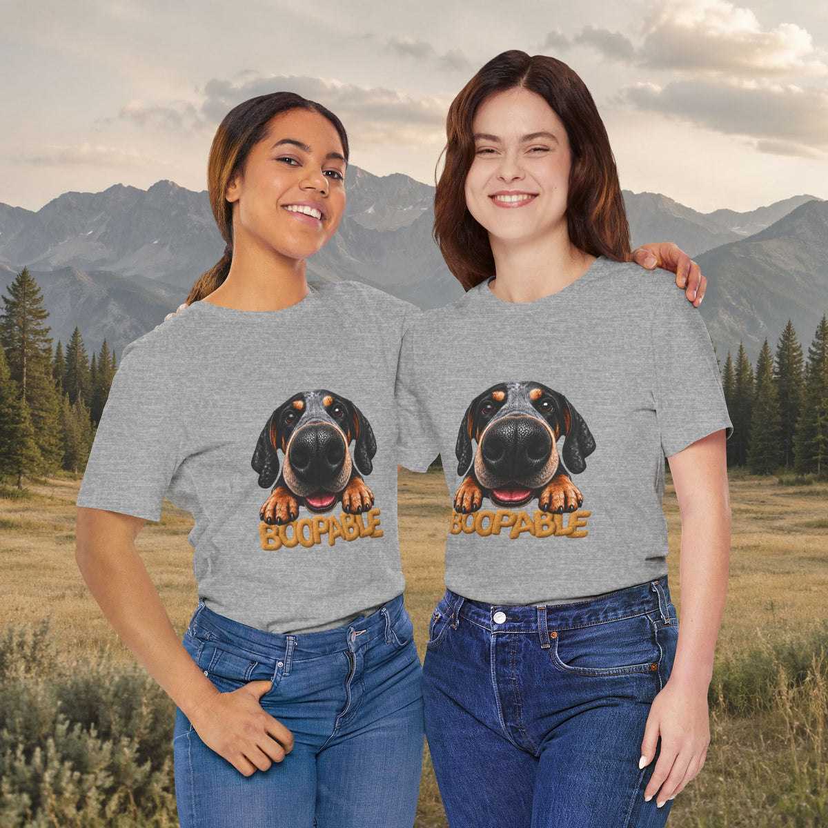 Boopable Blue Tic Hound T-Shirt